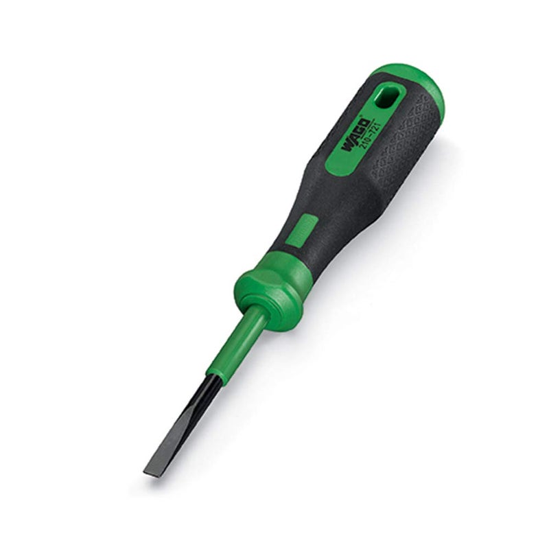 Wago 210-722 | WAGO Operating Tool Set | Tool One: 2.5 x 0.4 mm Blade, Tool Two: 3.5 x 0.5 mm Blade, Tool Three: 5.5 x 0.8 mm Blade | Features Partially Insulated Shaft | [Set of Three] - Image 5